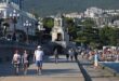 Russian tourism in Crimea is down but many still shrug