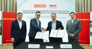 AmBank grants RM84mil financing to Masteel