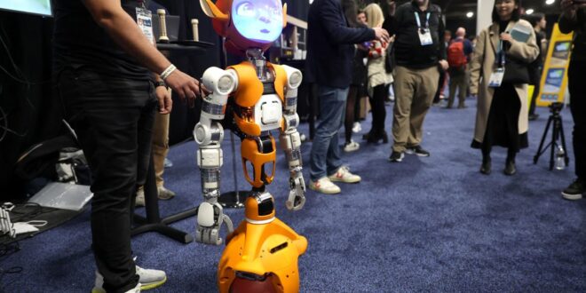 At CES 2024 tech show seeking robots neither too human