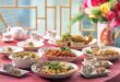 Auspicious set menus buffet dinner for family reunions or corporate