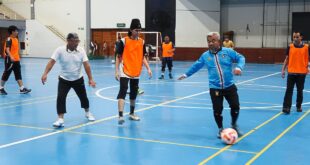 Baby steps to boost walking football