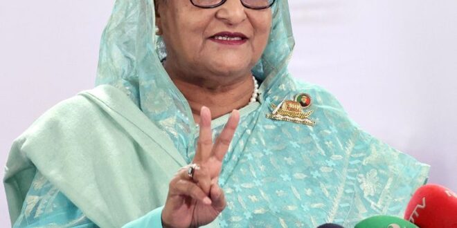 Bangladesh PM Hasina secures fourth straight term