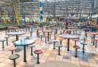 Bayan Baru food court empty of traders patrons