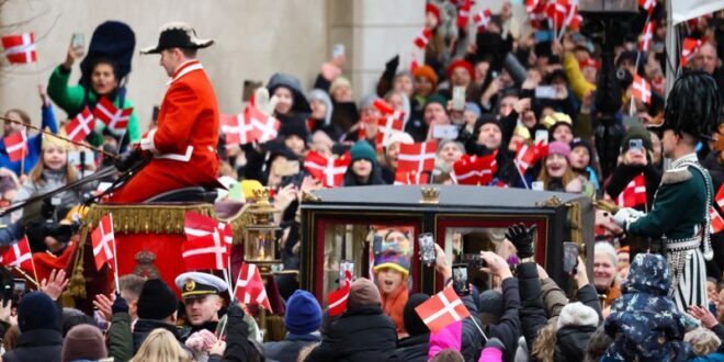 Denmarks King Frederik X takes the throne as his mother