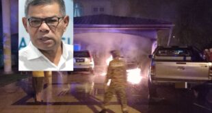 Dont break the law Saifuddin reminds public after suspected arson