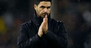 Football Soccer Arteta hopes Liverpool Cup clash is start of another