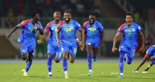 Football Soccer DR Congo beat Egypt on penalties in Cup of