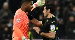 Football Soccer Milan keeper Maignan calls for sanctions to combat racism