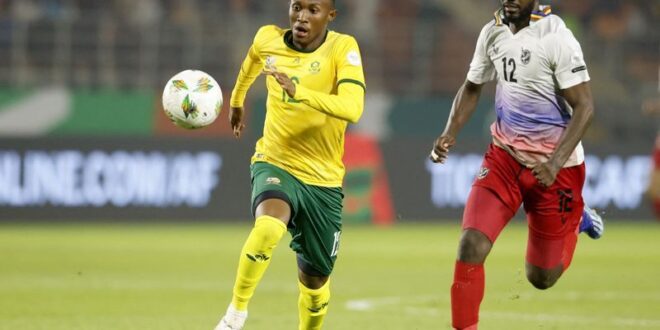 Football Soccer South Africa secure emphatic win over neighbours Namibia at