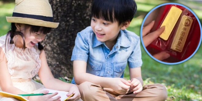 Gold blush China kindergarten boy gives classmate RM69500 worth of