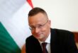 Hungarian foreign minister visits Ukraine before EU summit on aid