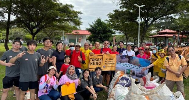 Kota Kinabalu beach and underwater clean up program collects 480kg of