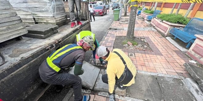 MPS steps in one time to fix clean up walkways