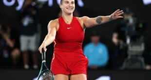 Mature Sabalenka seizing control of her destiny