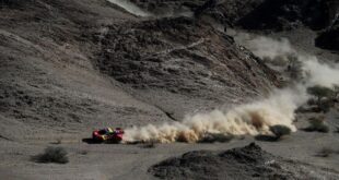 Other Sports Rallying Loeb starts the final Dakar week with a