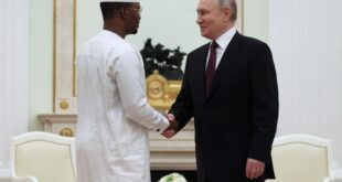 Putin meets Chad junta leader as Russia competes with France