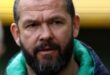 Rugby Factbox Rugby British Irish Lions coach Andy Farrell