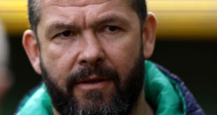 Rugby Factbox Rugby British Irish Lions coach Andy Farrell