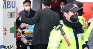 SKorea opposition leader in ICU after knife attack amid calls