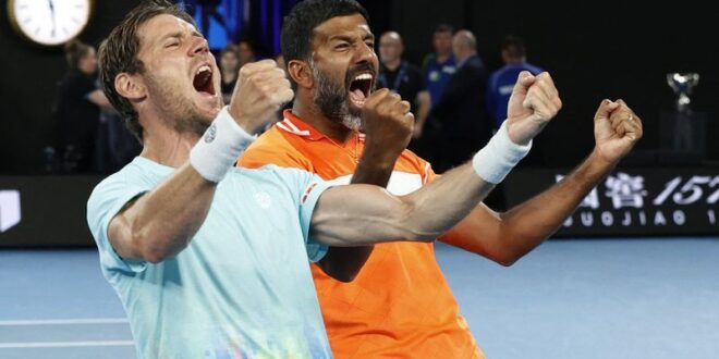 Tennis Tennis Bopanna cool as ice in making history at Australian