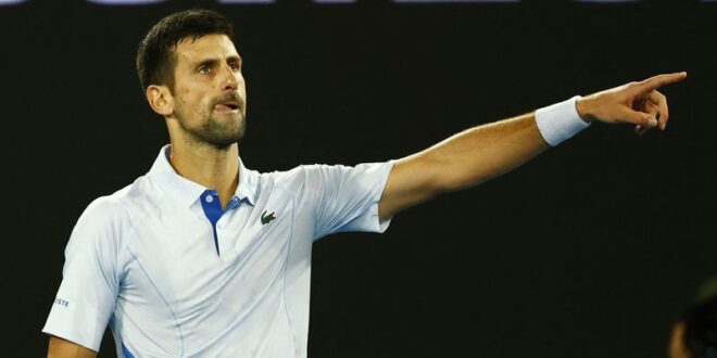 Tennis Tennis Djokovic comes through Prizmic test in Melbourne opener