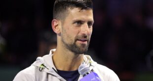 Tennis Tennis Djokovic hampered by wrist issue at United Cup