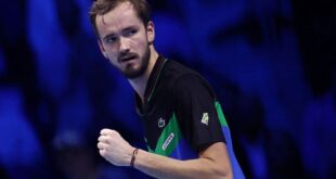 Tennis Tennis Medvedev motivated for Grand Slam silverware after falling short