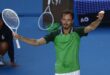 Tennis Tennis Medvedev sees off Borges to reach Australian Open quarter finals