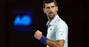 Tennis Tennis No triple bagel but Djokovic thumps Mannarino to reach