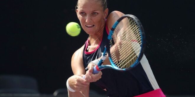 Tennis Tennis Pliskova rallies to oust Osaka in Brisbane