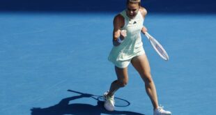 Tennis Tennis Relief for Sakkari after horror Grand Slam streak snapped