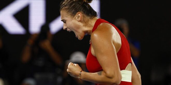 Tennis Tennis Sabalenka edges Gauff to set up Australian Open final