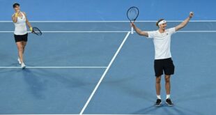 Tennis Tennis Zverev inspires Germany to United Cup semi finals