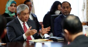 Ahmad Zahid visits NEC Super Tower witnesses signing between MyDigital