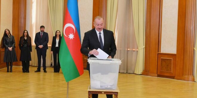 Azerbaijan votes in snap presidential poll after Karabakh victory crackdown