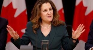 Canada US agree Ukraine needs money from Russian assets Freeland