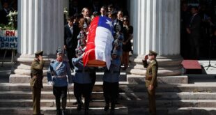 Chile bids final farewell to former President Sebastian Pinera