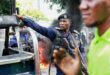 Congo protesters burn US and Belgian flags target Western embassies