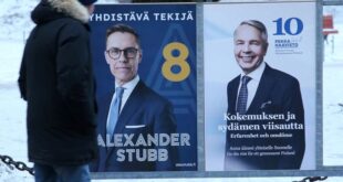 Finlands Stubb seen as frontrunner in presidential run off