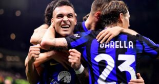 Football Soccer Inter extend lead atop Serie A with 4 0 win