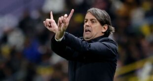 Football Soccer Inzaghi Allegri downplay importance of Inter Juve clash