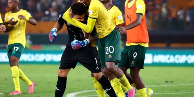 Football Soccer South Africa take third place at Cup of Nations