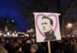 Hundreds gather across Europe to mourn Navalny denounce Putin