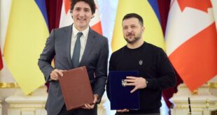 Italy and Canada sign security deals with Ukraine