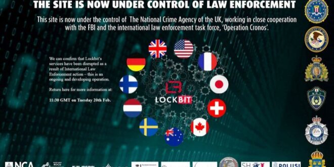 Lockbit cybercrime gang says it is back online following global