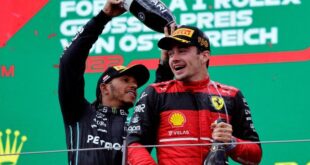 Motorsport Motor racing Leclerc knew about Hamilton talks before signing Ferrari