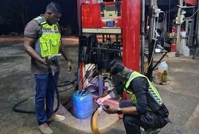 Over 13000 litres of diesel seized in raid at illegal