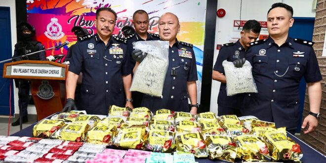 RM76mil drugs seized from condos