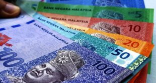 Ringgit closes higher against US dollar