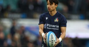 Rugby Rugby Capuozzo returns to Italy team to face Ireland